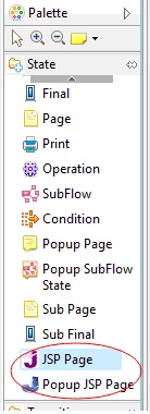 Create JSP Page state