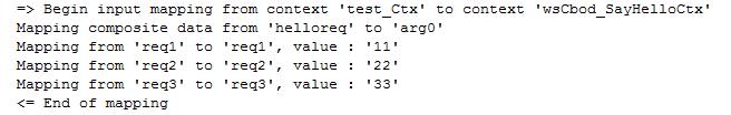 IN modeprocessing logic