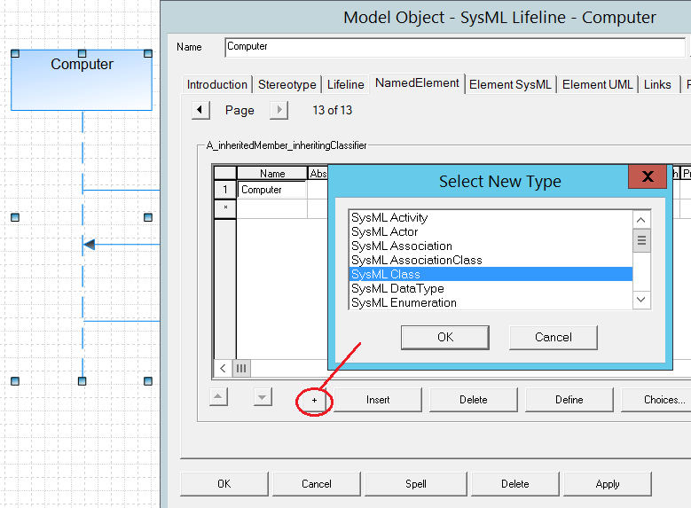 Lifelines on Sequence diagram